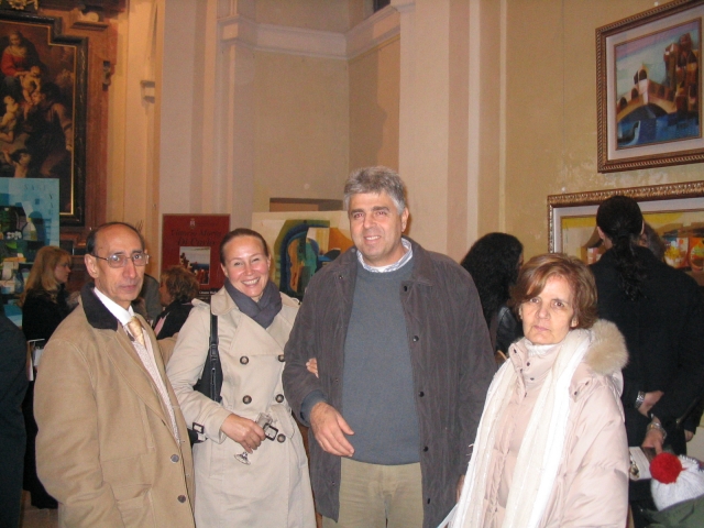 Con Carlo, Eija e Luisa